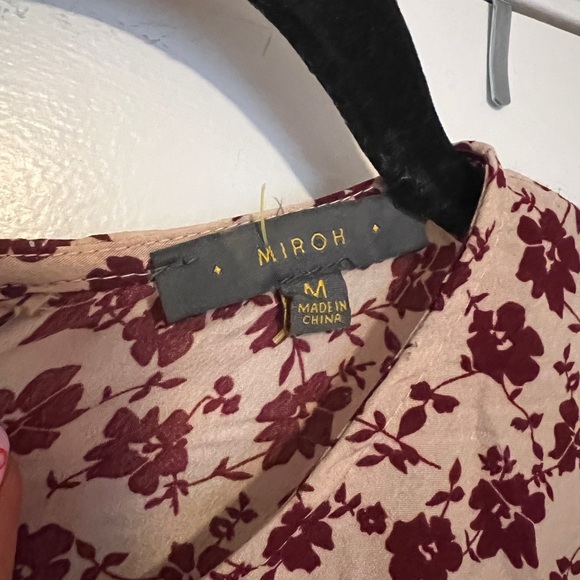 Floral Puff Sleeve Midi Dress - Picture 4 of 5